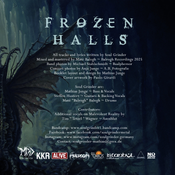 Soul Grinder "Frozen Halls" Vinyl